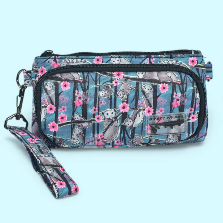 Opossum Blossom Venture Wallet for wholesale by Sipsey Wilder