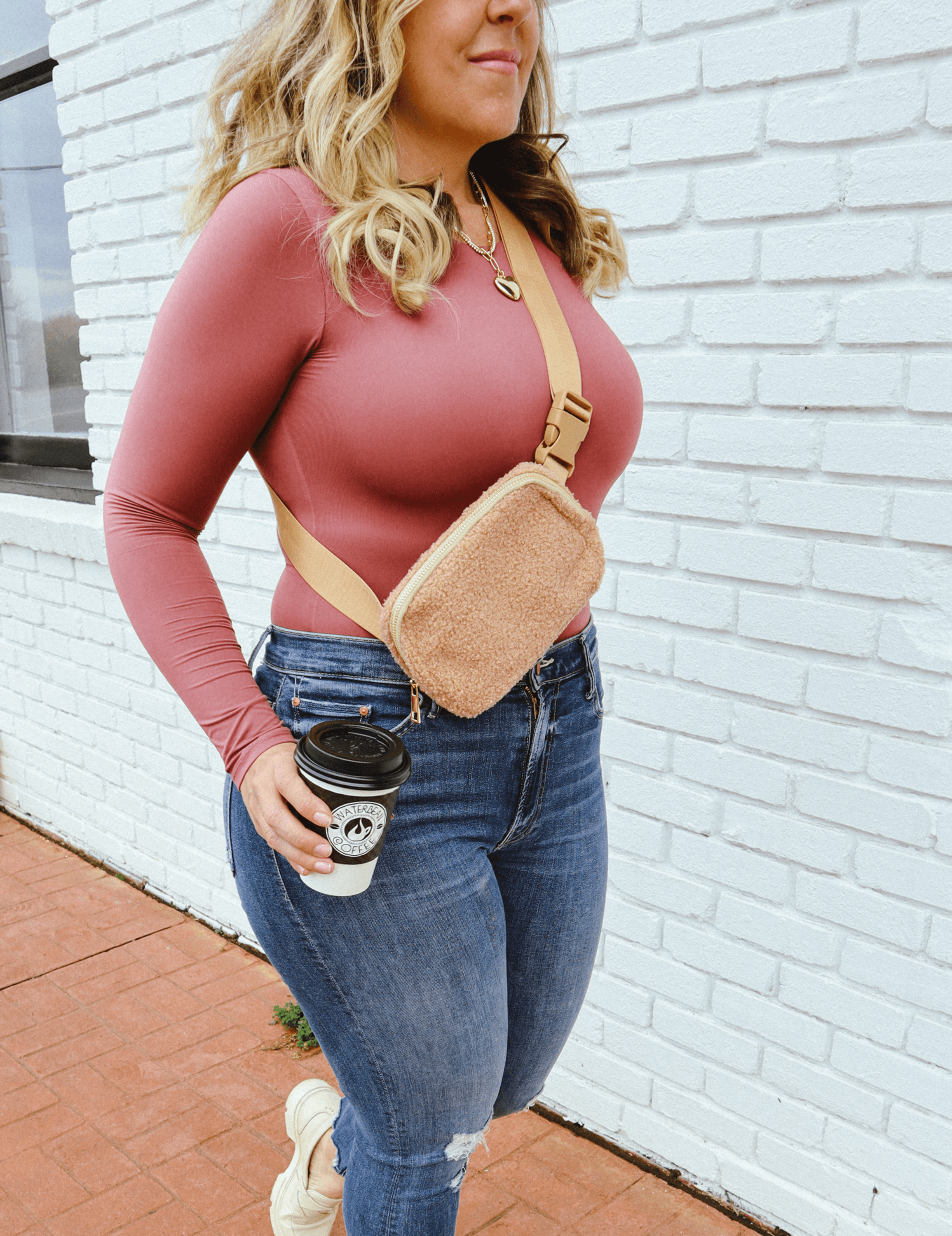 Bash - Wholesale Heuptasje - Dames - Sherpa Heuptasje, Sherpa Buiktasje, Tassen en Accessoires1