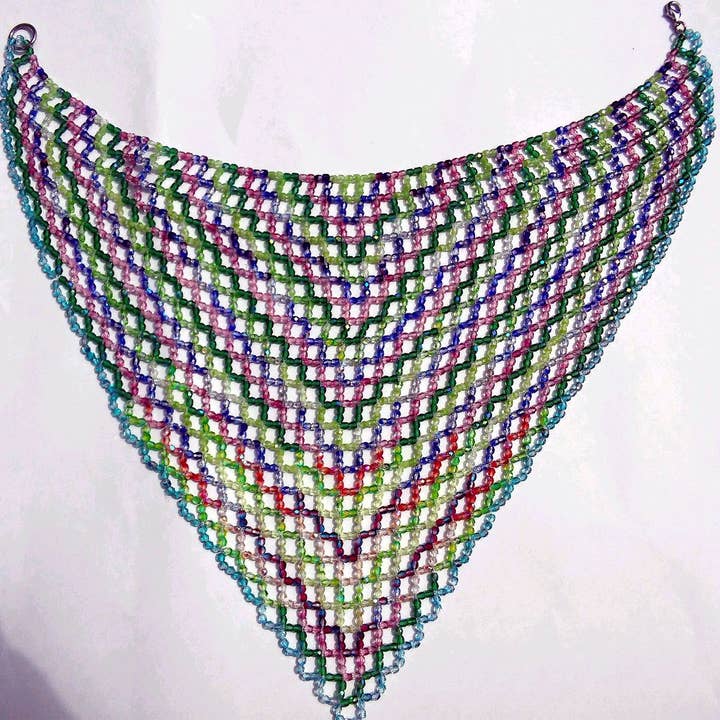 Bodacious Beaded Scarf for wholesale by Amy's Handmade Gifts