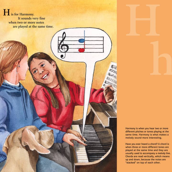 Sleeping Bear Press - Wholesale Book - Kids - M is for Melody: A Music Alphabet Picture Book2