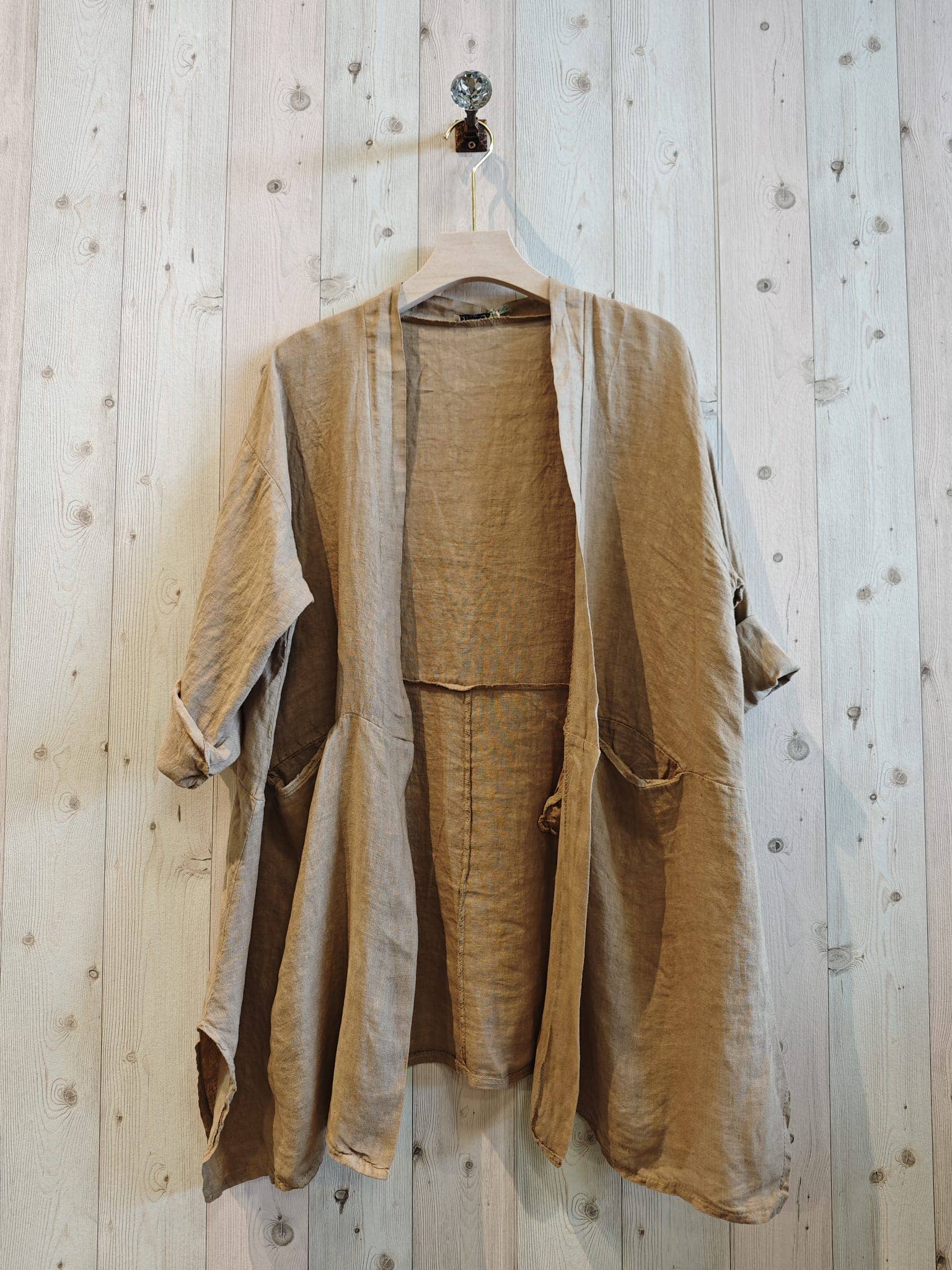 Linen & More - Venta al por mayor Chaqueta - Mujer - REF 13617 REBECA LARGO MEDIANO LINO 100%12