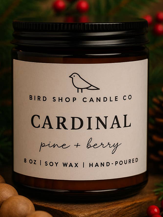 Cardinal  for wholesale by Bird Shop Candle Co