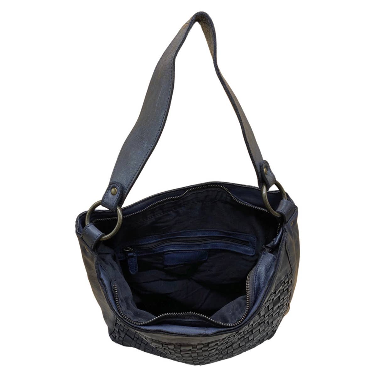 Arrigo - Wholesale Shoulder Bag - Women's - Arrigo Leather Shoulder Bag Made Of Supple Braided Leather19