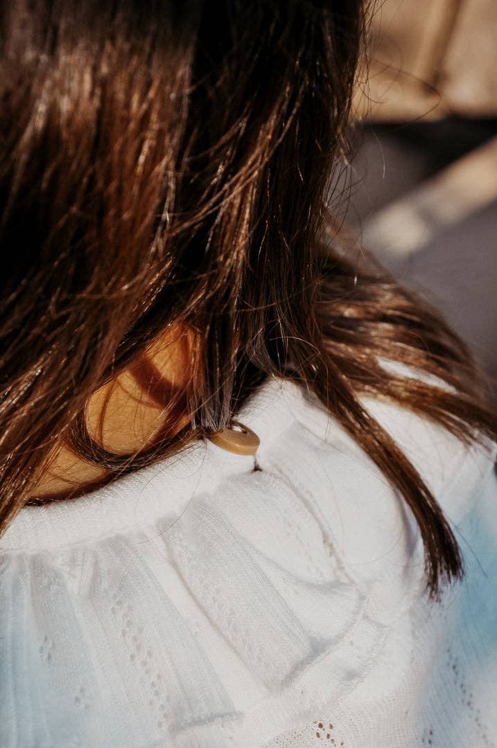 white AJDA Blouse for wholesale on Faire4