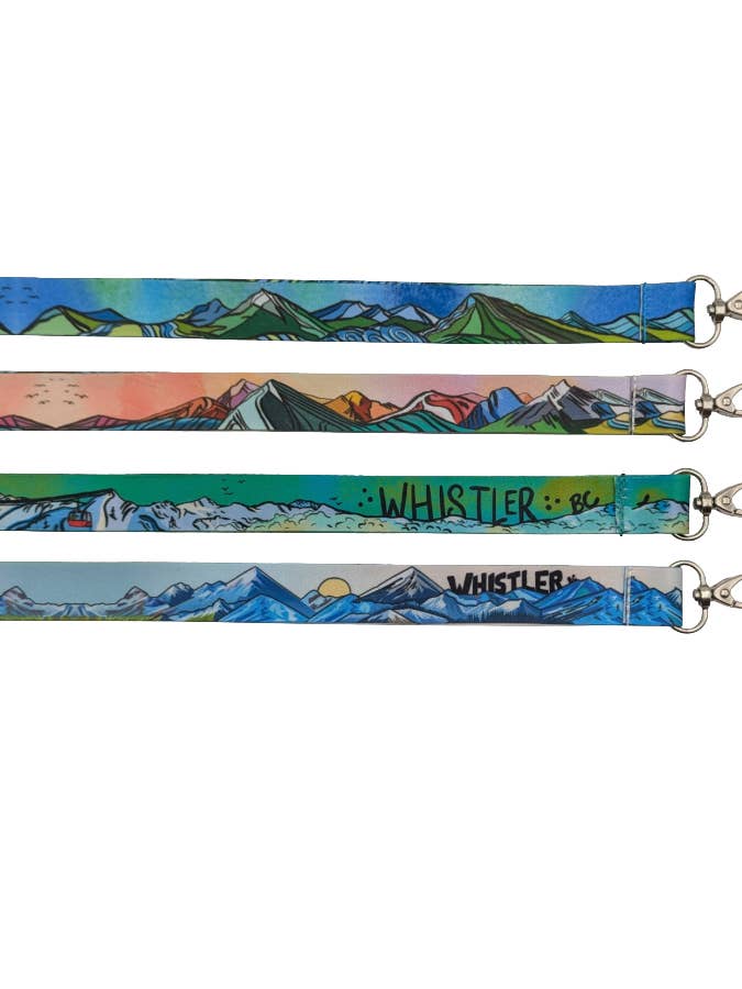 Lanyards Mountain Designs pour la vente par woof and stuff
