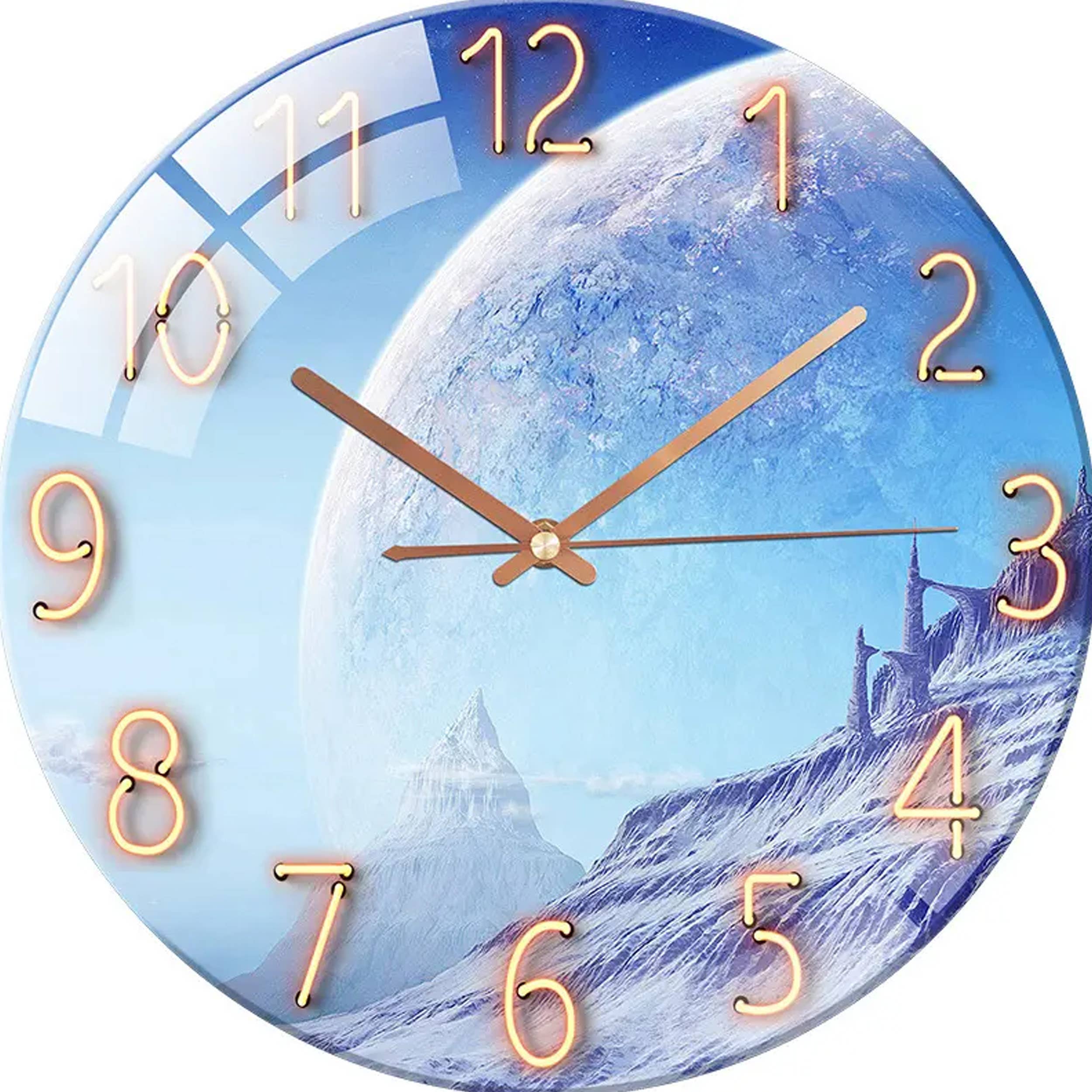 La Bella Monte - Wholesale Wall Clock - Glass Wall Clock Home Holiday Décor4