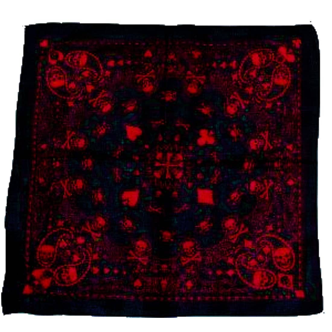 Topkids Accessories - Venta al por mayor Bandana - Unisex - Bandana para la cabeza estilo biker, ropa alternativa, pañuelos para hombre, accesorios para moto, mascarilla, regalos góticos, pañuelo shemagh para hombre, máscara de calavera13