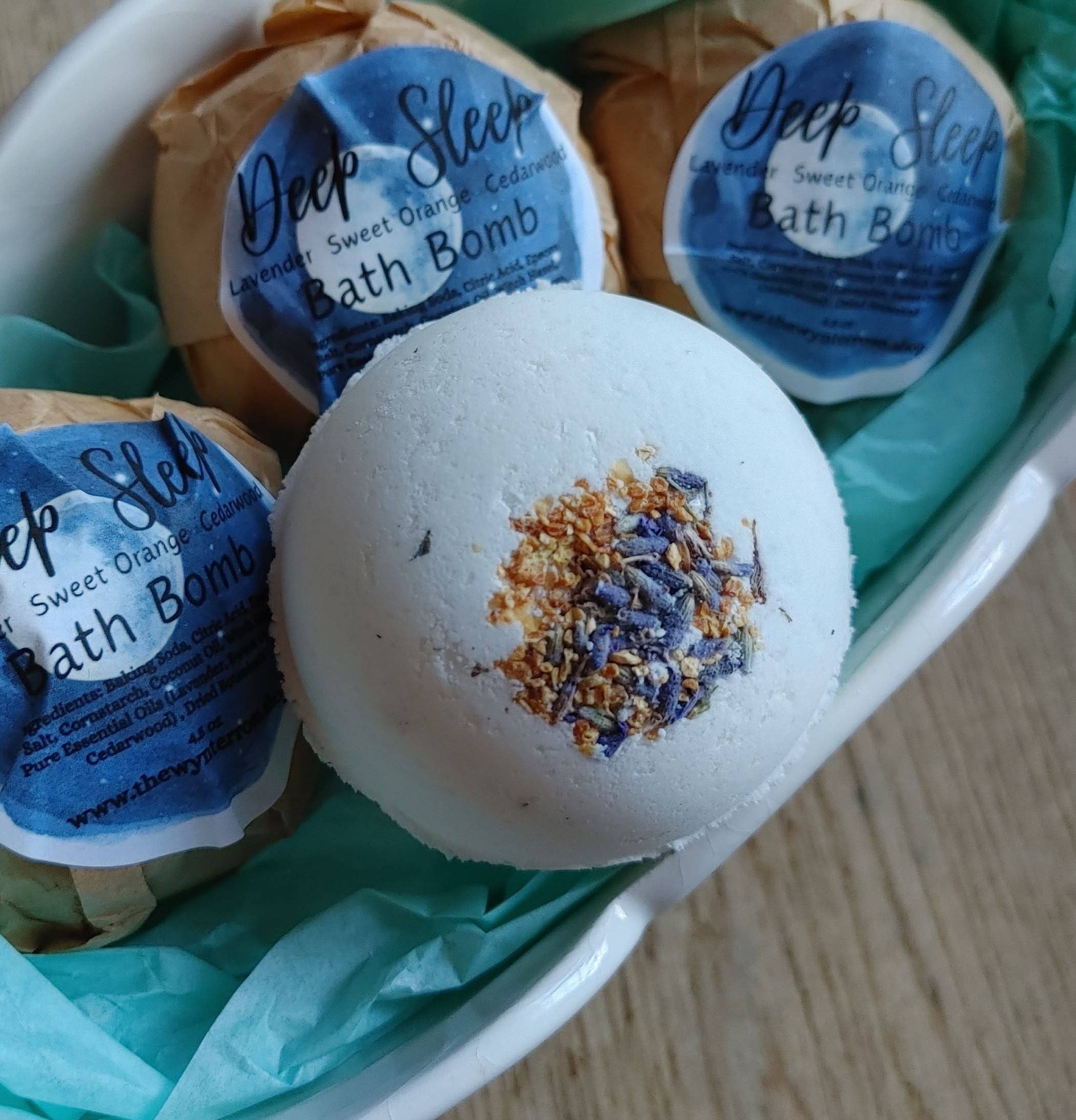 The Wynter Rose - Wholesale Bath Bomb/Fizz - Deep Sleep Bath Bomb1