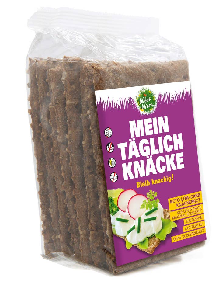 keto/low-carb - pão crocante - sem açúcar vegano por atacado de LaWieBo