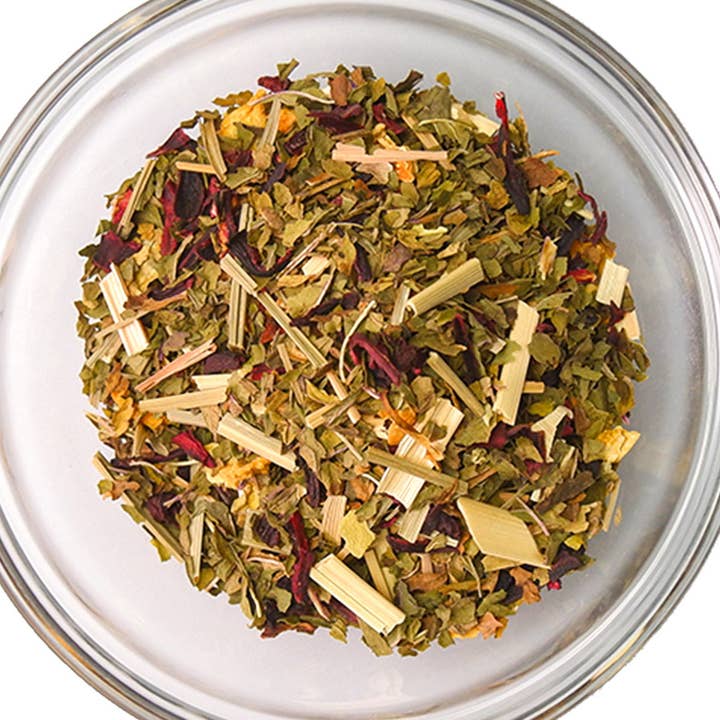 Thé à la menthe et hibiscus pour la vente par Proyecto Diaz Coffee