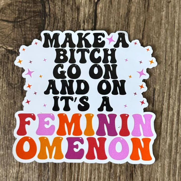 Chappell Roan Femininomenon LGBTQ Fan Stickers #4 for wholesale by S&Y Brand Paper co.