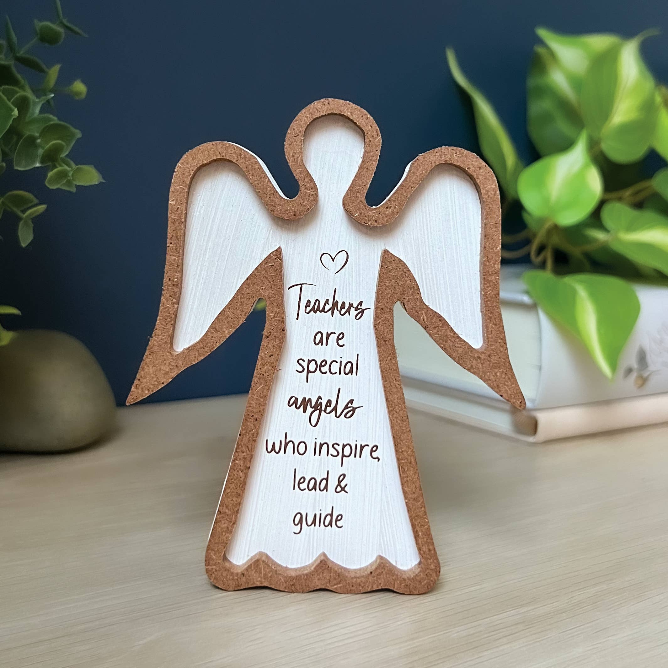 Abbey + CA Gift – wholesale Decorative tabletop object – Framed Standing Angel Plaques11
