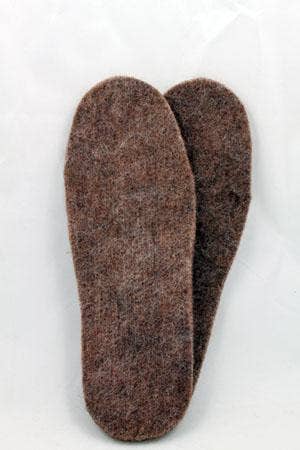Choice Alpaca Products - Wholesale Inserts/Soles - Unisex - American Fiber Pool Alpaca Foot Warmers - Shoe Inserts - Insoles3