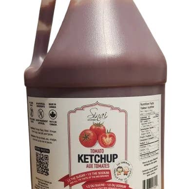 Sinai Gourmet - Wholesale Ketchup - Tomato Ketchup - Bulk - 4 liter (140 fl oz)0