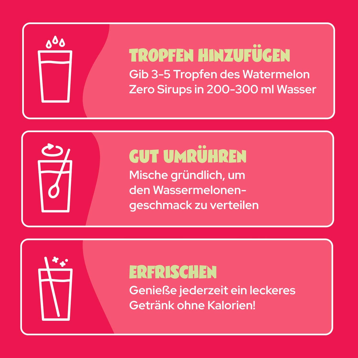 ahead - Wholesale Flavored/Infused Water (Non-Carbonated) - Zero Sugar Syrup - Watermelon (Tray 12x48ml)2