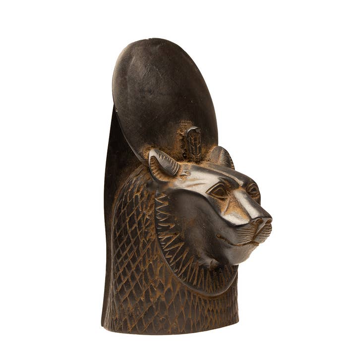 Buste de Sekhmet Noir - 4,5" - Déesse Égyptienne pour la vente par Discoveries, Inc.