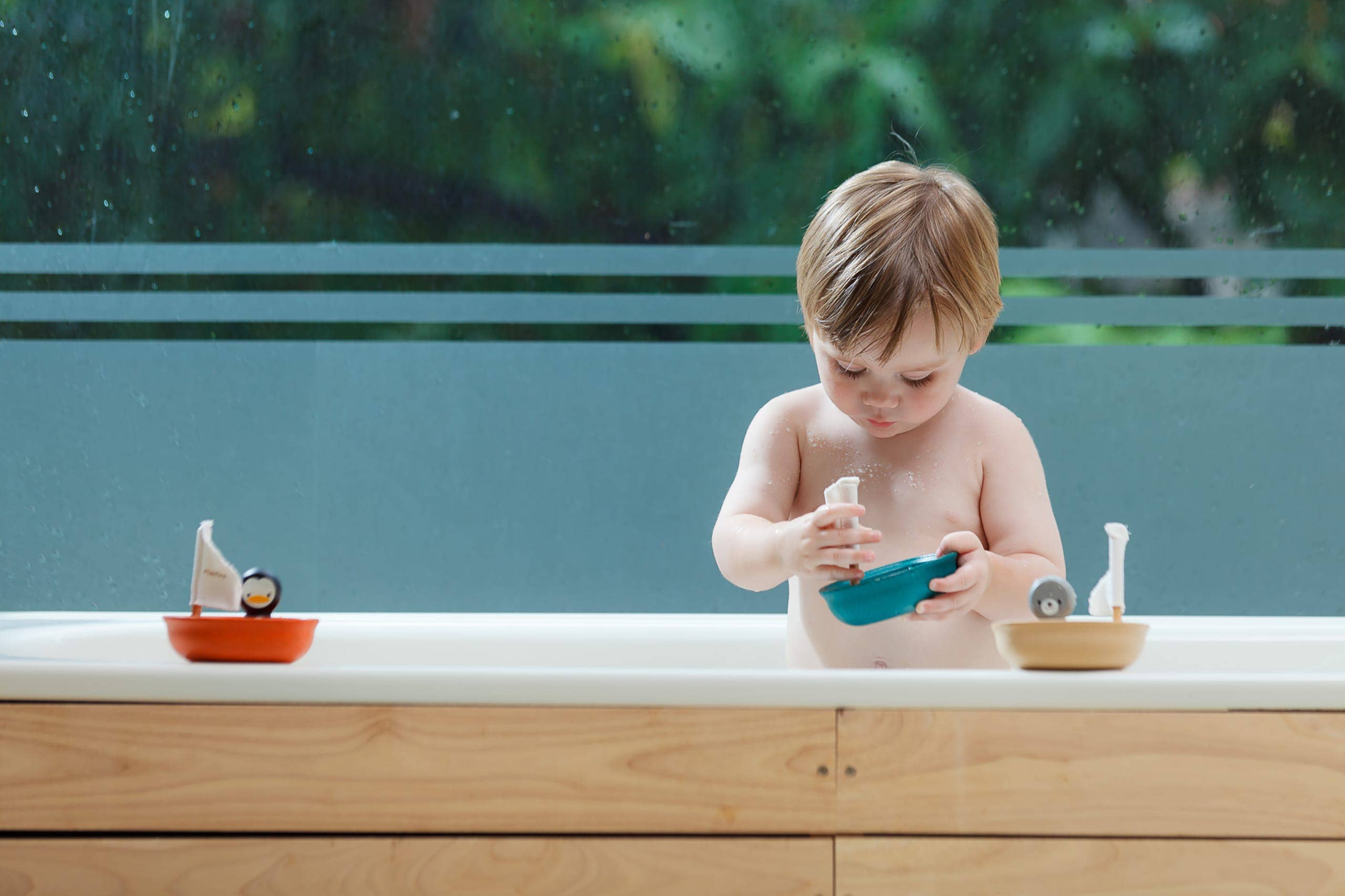 PlanToys - Wholesale Bath Toy - Baby - Sailing Boat - Polar Bear3