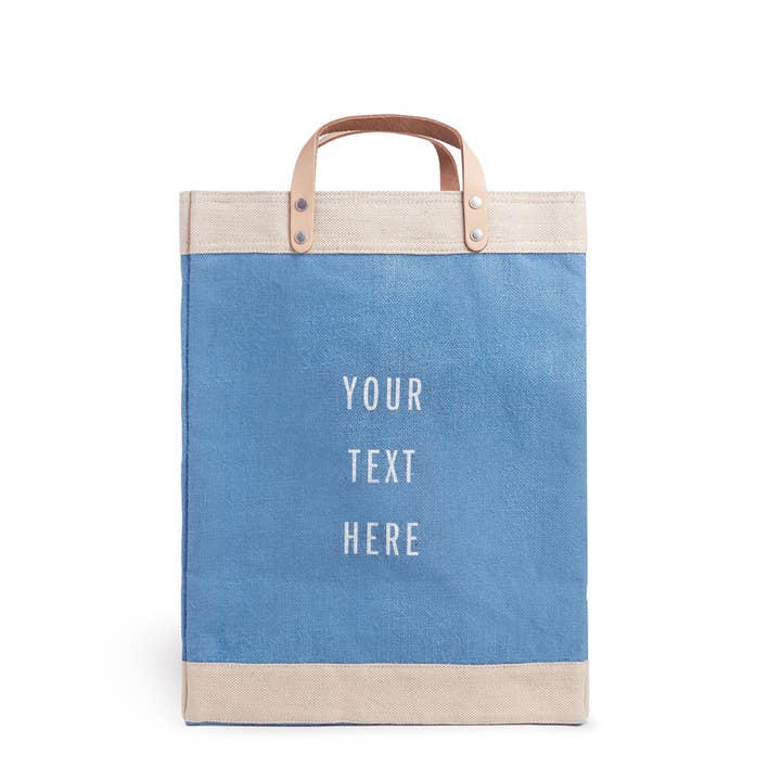 Market Bag in Parisian Blue (003PB) for wholesale by Apolis