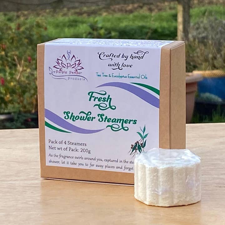 Shower Steamers for wholesale by Purple Pamper Products