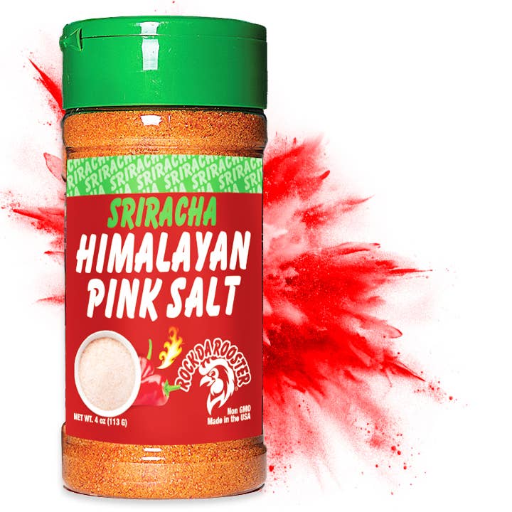 Everything Sriracha - Wholesale Salt - 4 oz Shaker Sriracha Himalayan Pink Salt