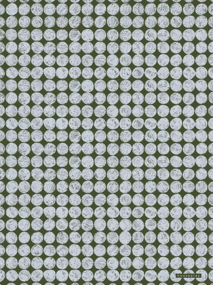 Dots Flat Wrapping Paper – Sky & Evergreen for wholesale by houseplay