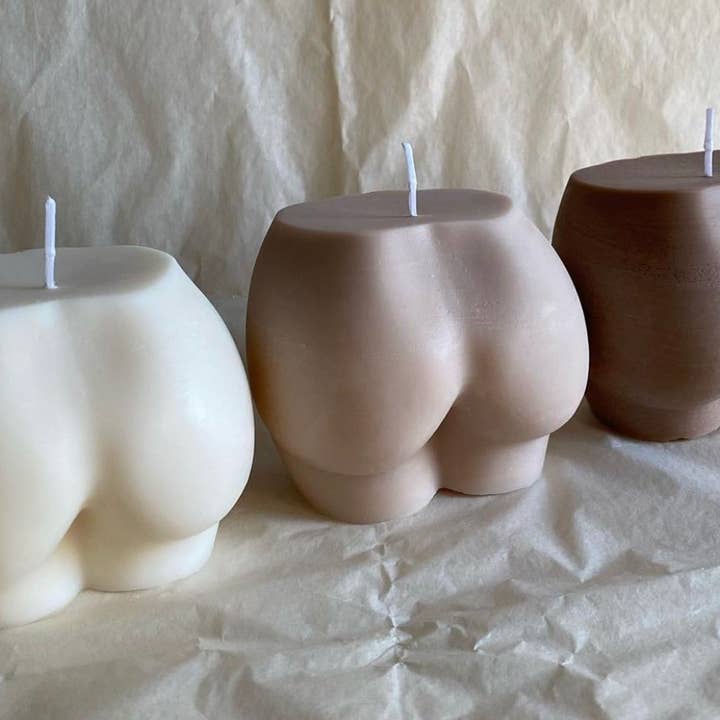 Dusty Rose Bodega – Velas de decoração por atacado – vela bunda BOOTY2