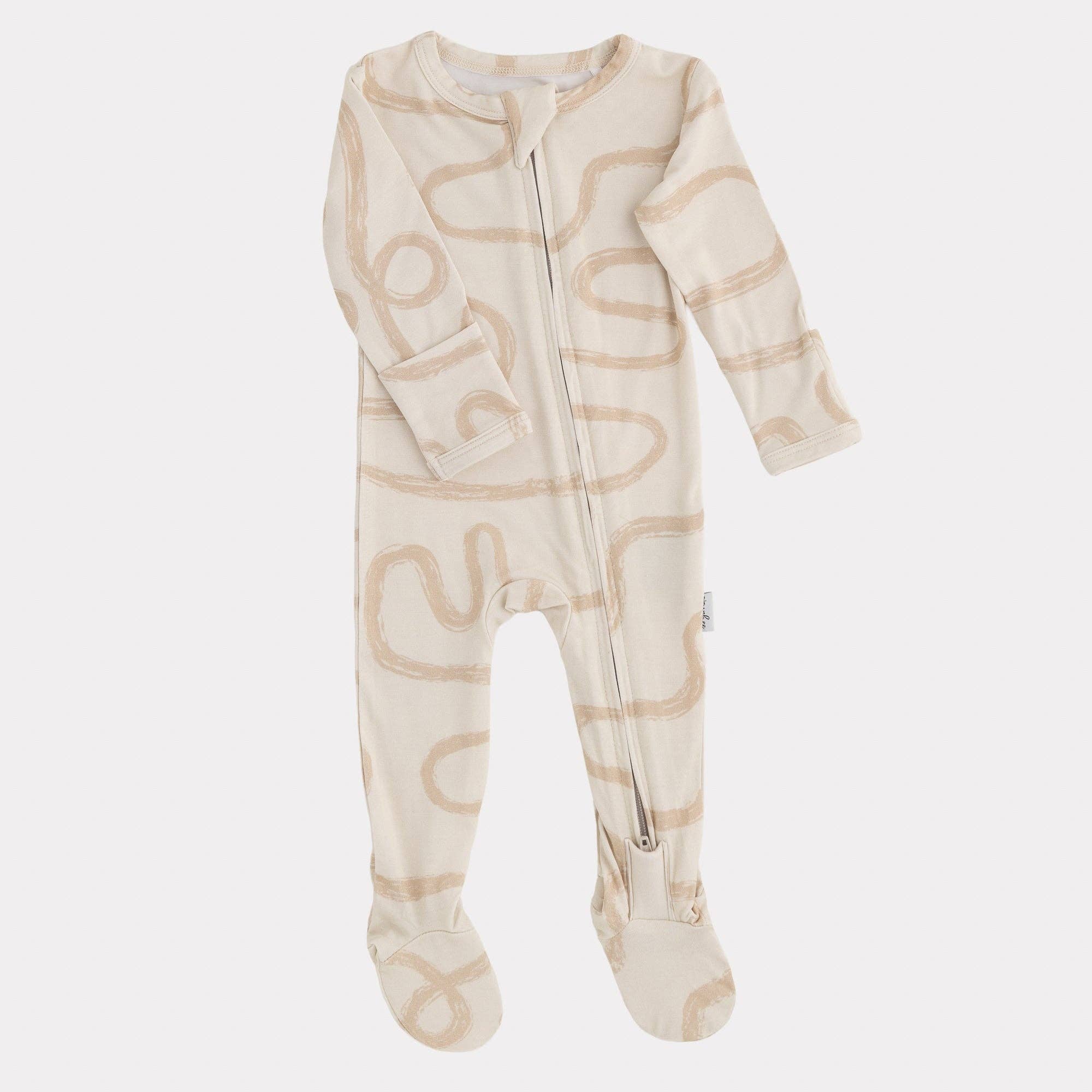 Pip + Phee - Wholesale Sleepsuit - Baby - Bamboo Footed Sleepers45