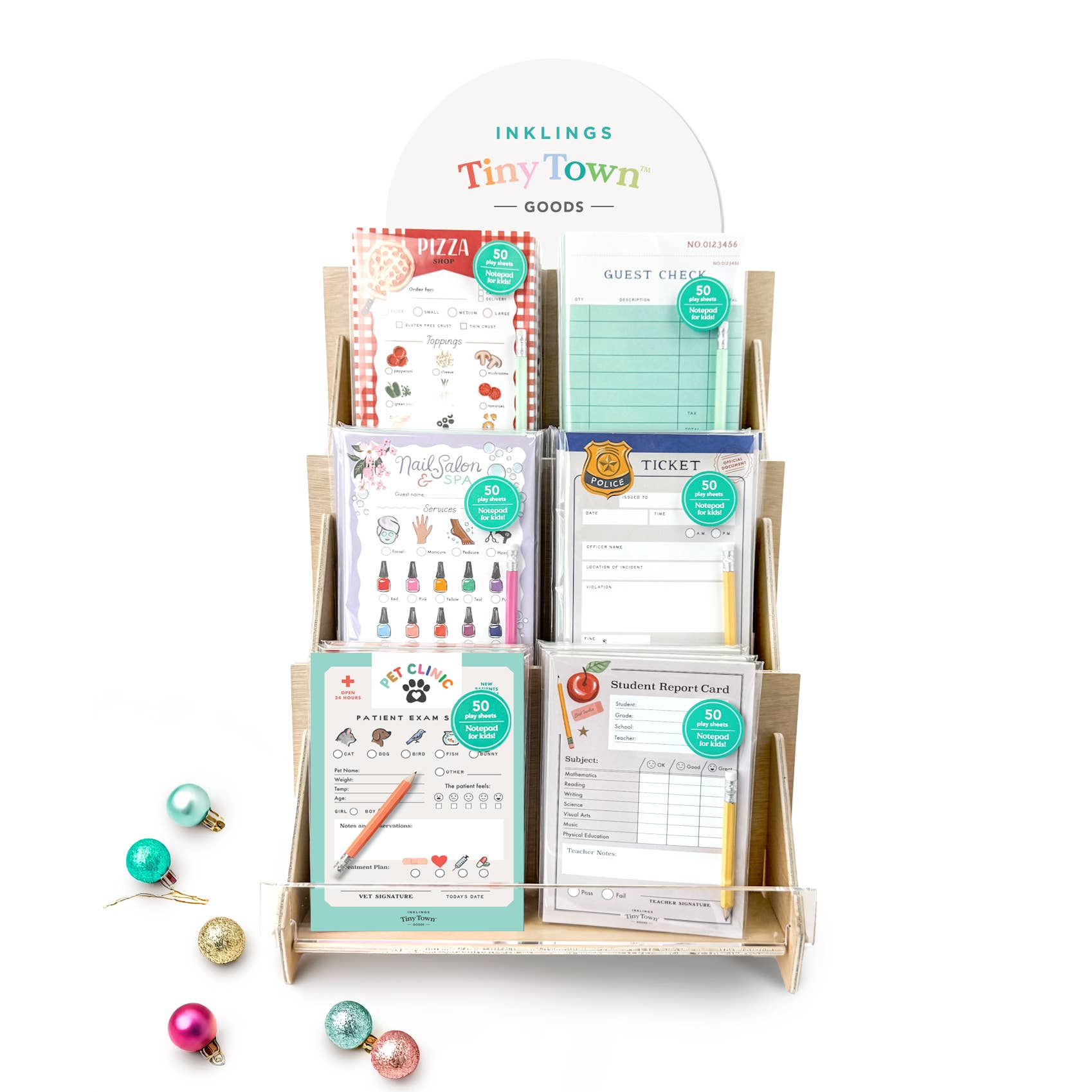 Inklings Paperie - Vendita all'ingrosso Bloc notes - Inklings Tiny Town™ Blocco per Appunti da Gioco - Salone di Bellezza & Spa5