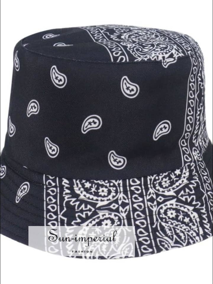 Paisley Black Reversible Black White Cow Pattern Women for wholesale by Sun Imperial