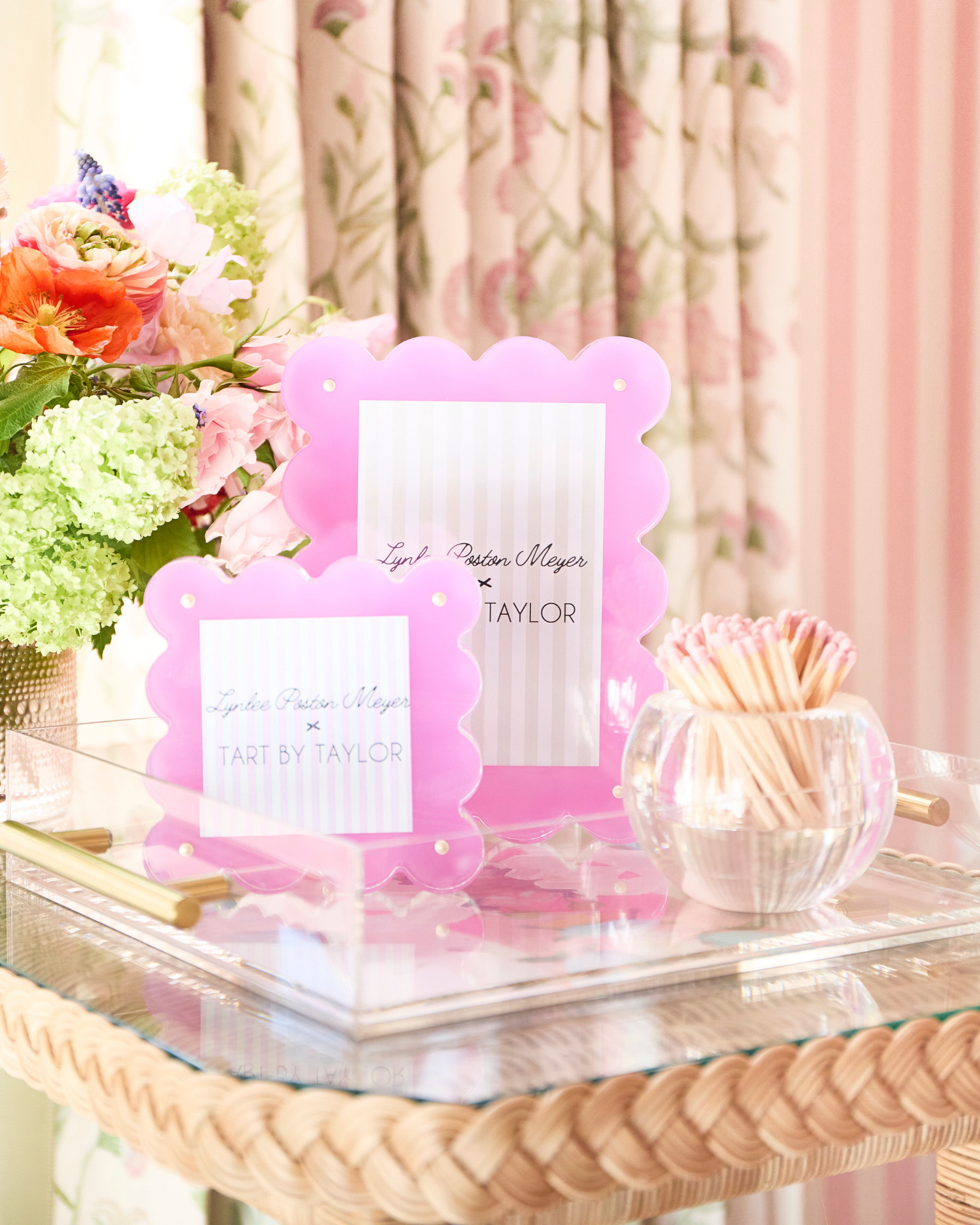 Tart By Taylor - Wholesale Picture Frame - Fuchsia Mini Acrylic Picture Frame3