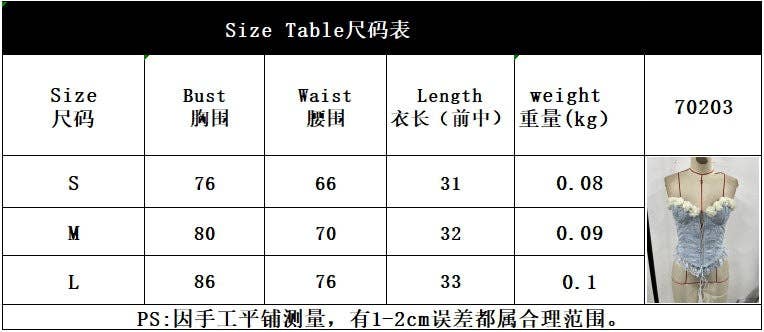 Marayn - Wholesale Corset - Women's - Lace Corset Top with Floral Embroidery  Ties1