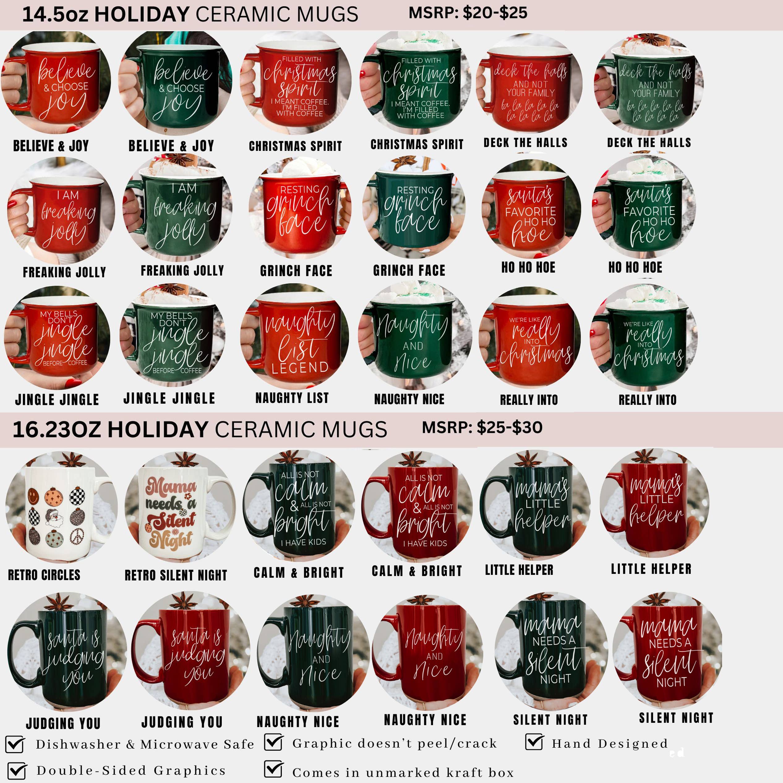 Gia Roma – wholesale Coffee mug – Holiday Coffee Mugs, Cute Christmas Gift Ideas Modern Unique79