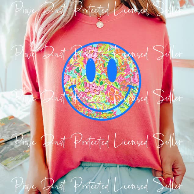 Preppy Tropical Smile #BS5529 for wholesale by Bama Screens