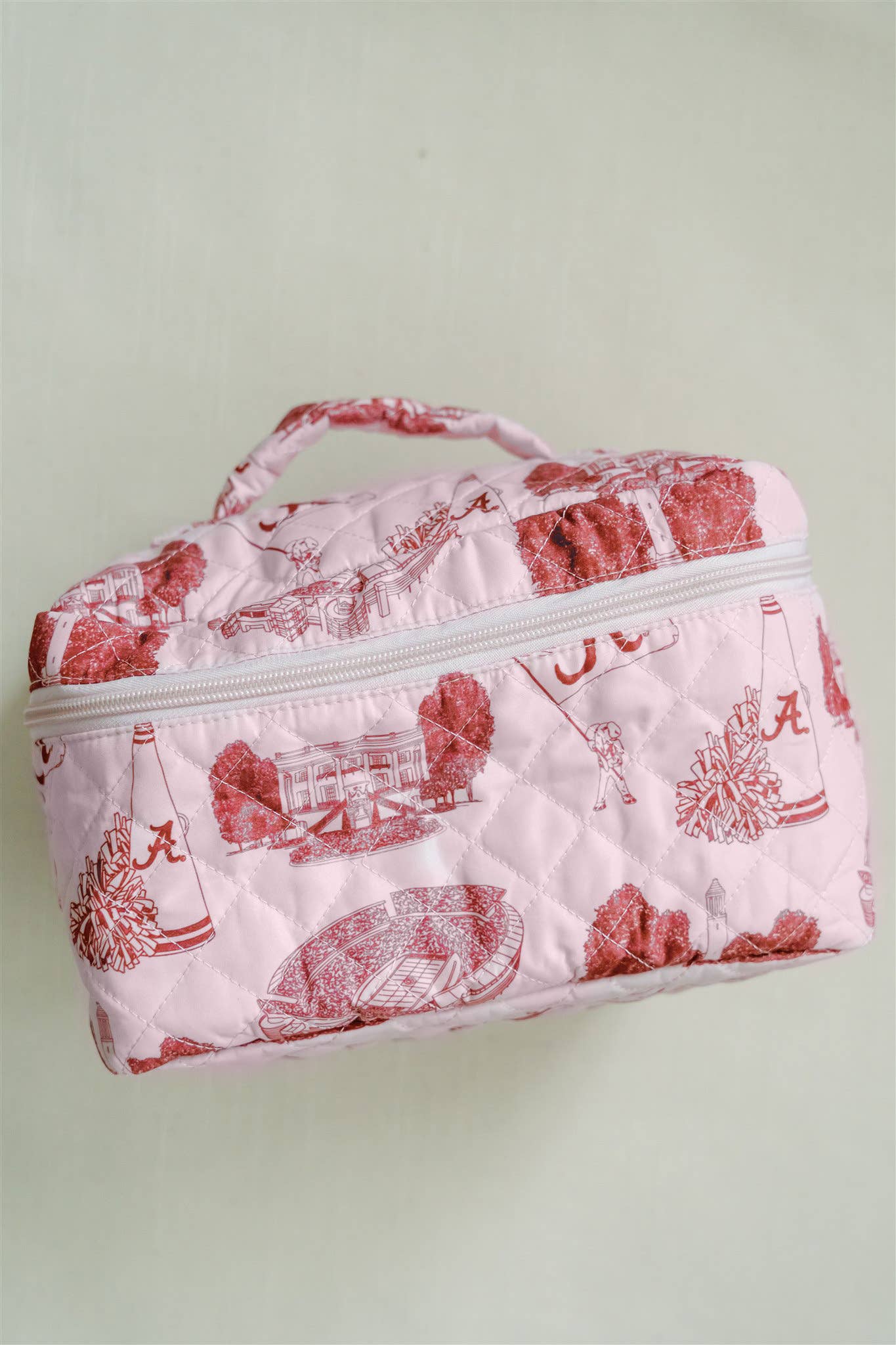 Gracefully Made Art - Wholesale Makeup/Cosmetic Bag - The University of Alabama Make Up Toiletry Bag, Collegiate