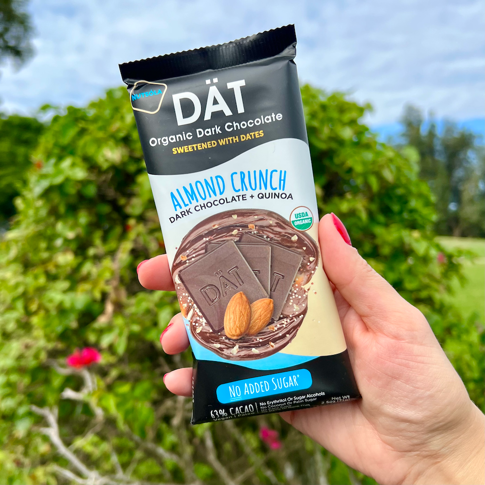 NUTSÓLA - Wholesale Chocolate Bar - Almond Crunch Dark Chocolate1