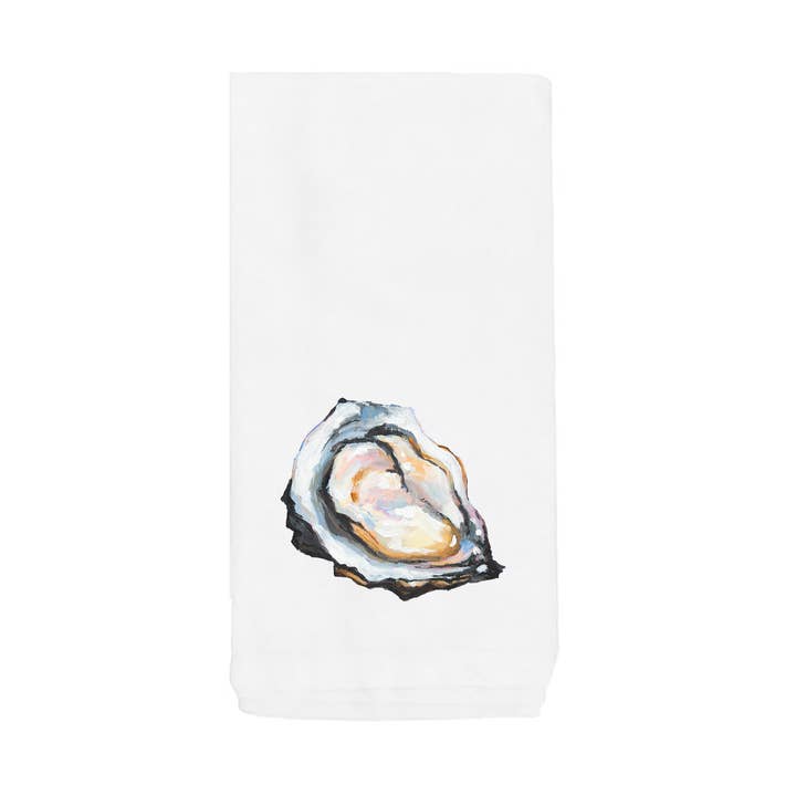 Oyster Tea Towel for wholesale by Mads Studio & Co.