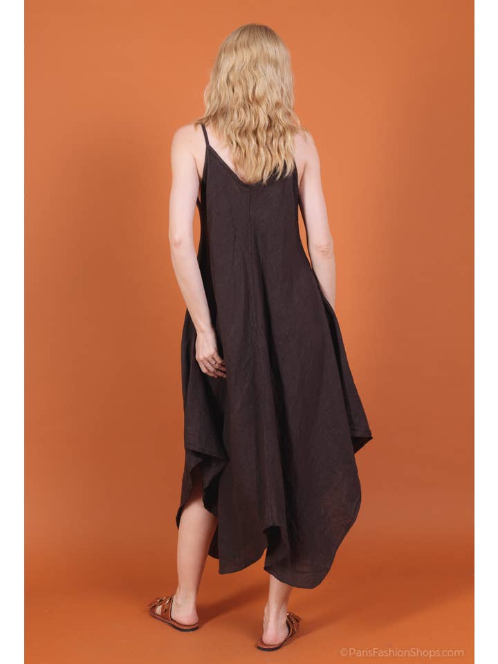 Shyloh - Wholesale Dress - Women's - Flowy linen dress 1494023