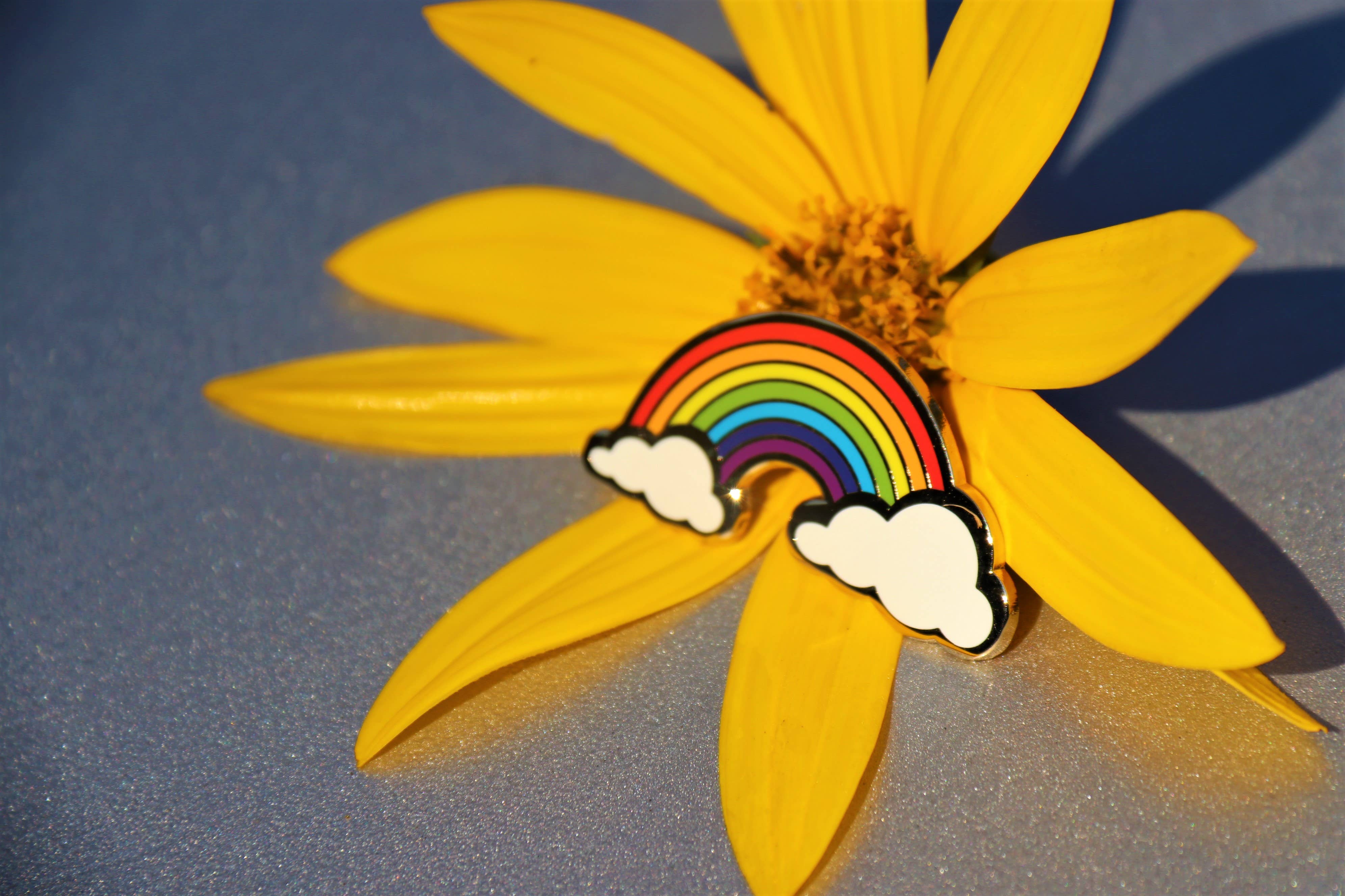 Real Sic - Vendita all'ingrosso Spilla da bavero - Spilla da bavero smaltata Rainbow Pride - Serie LGBTQ Pride Pin1