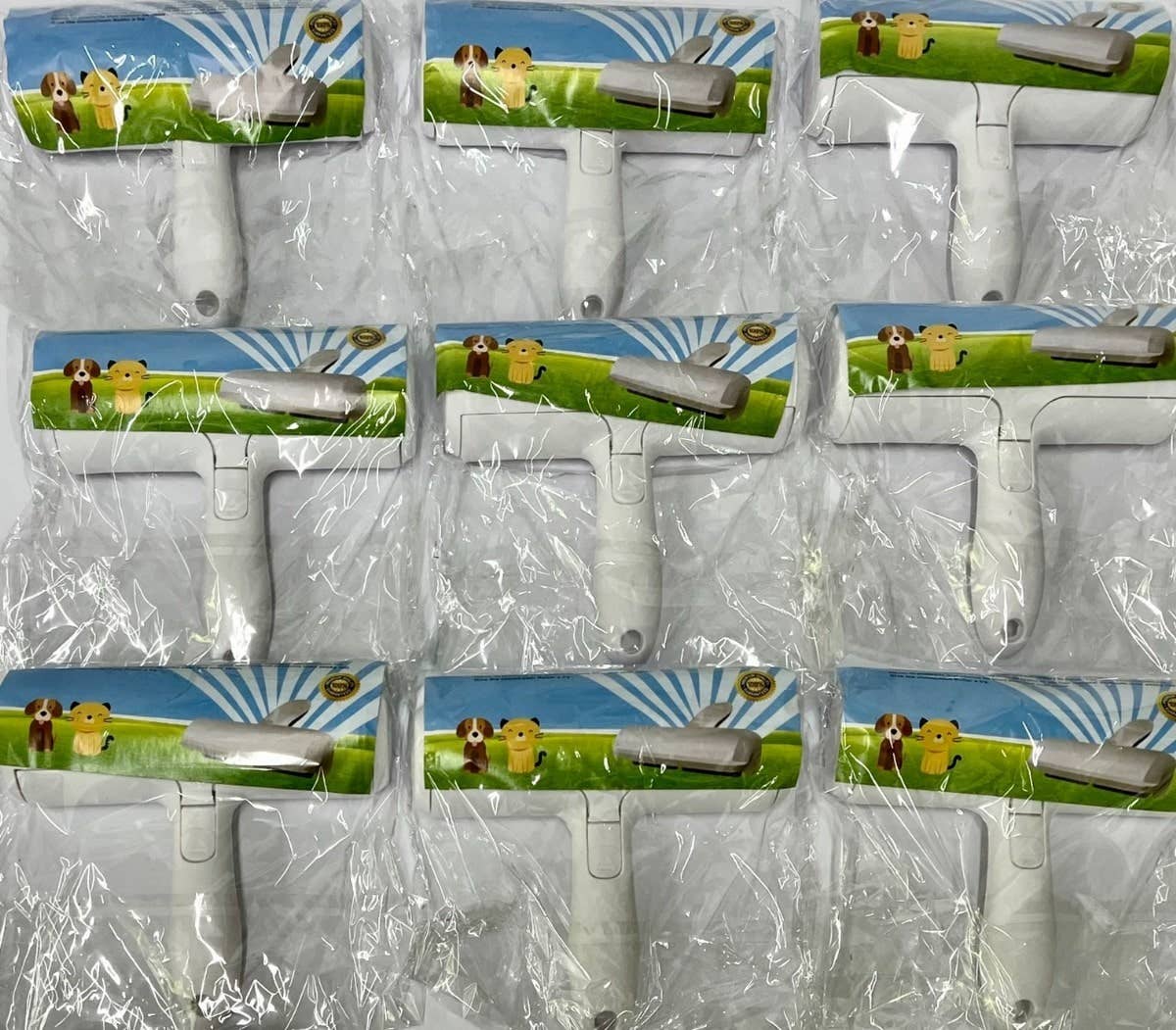 Salzmann Restwaren GmbH - Vendita all'ingrosso Strumento per la toelettatura del pelo - Cani - Rimuovi peli per animali SWAVGO, rullo adesivo e spazzola3