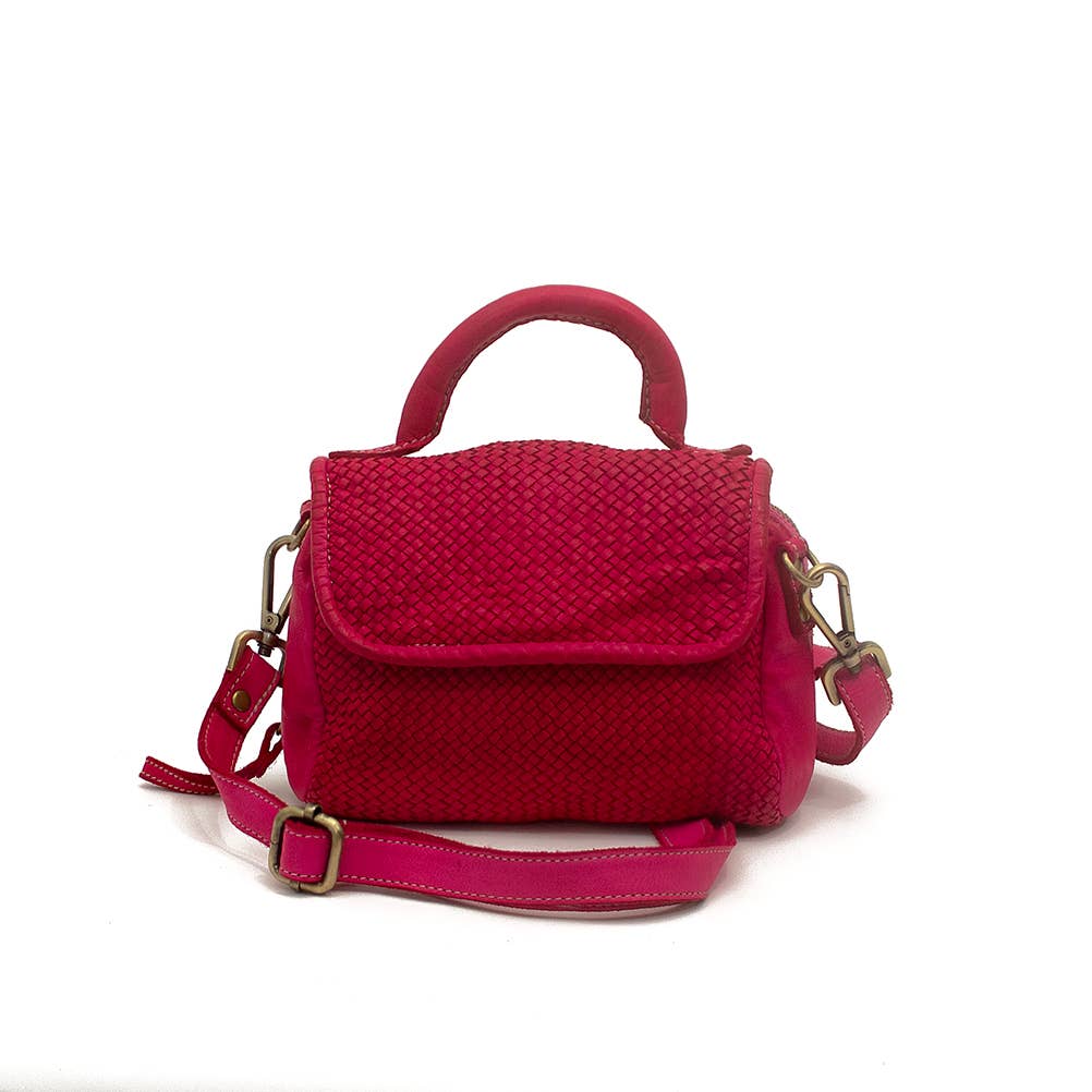 Bolsa Nova Handbags - Wholesale Crossbody Bag - Women's - Lily Woven Leather Minibag25