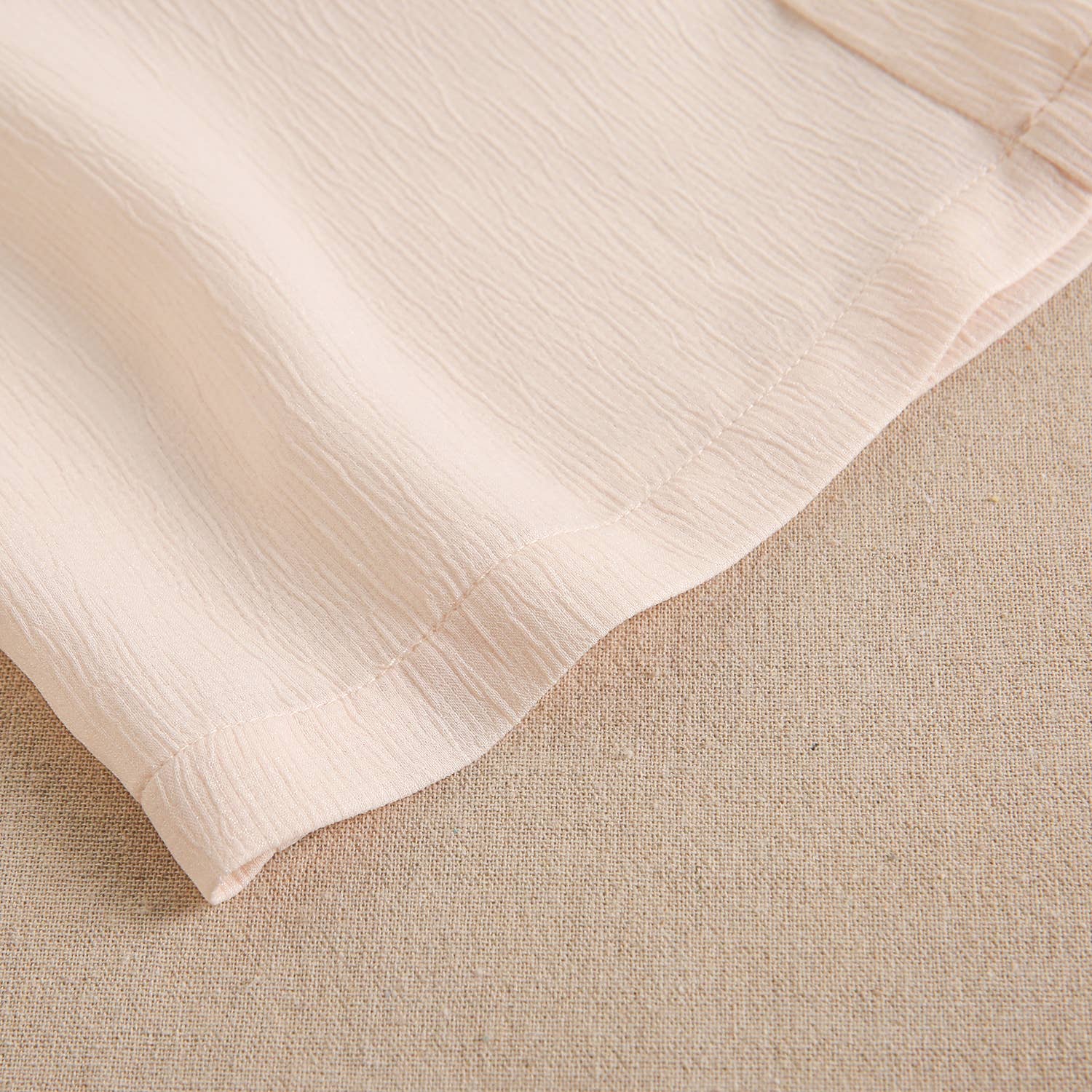 Beige Plain Chiffon Long Strappy Girl's Jumpsuit for wholesale on Faire6