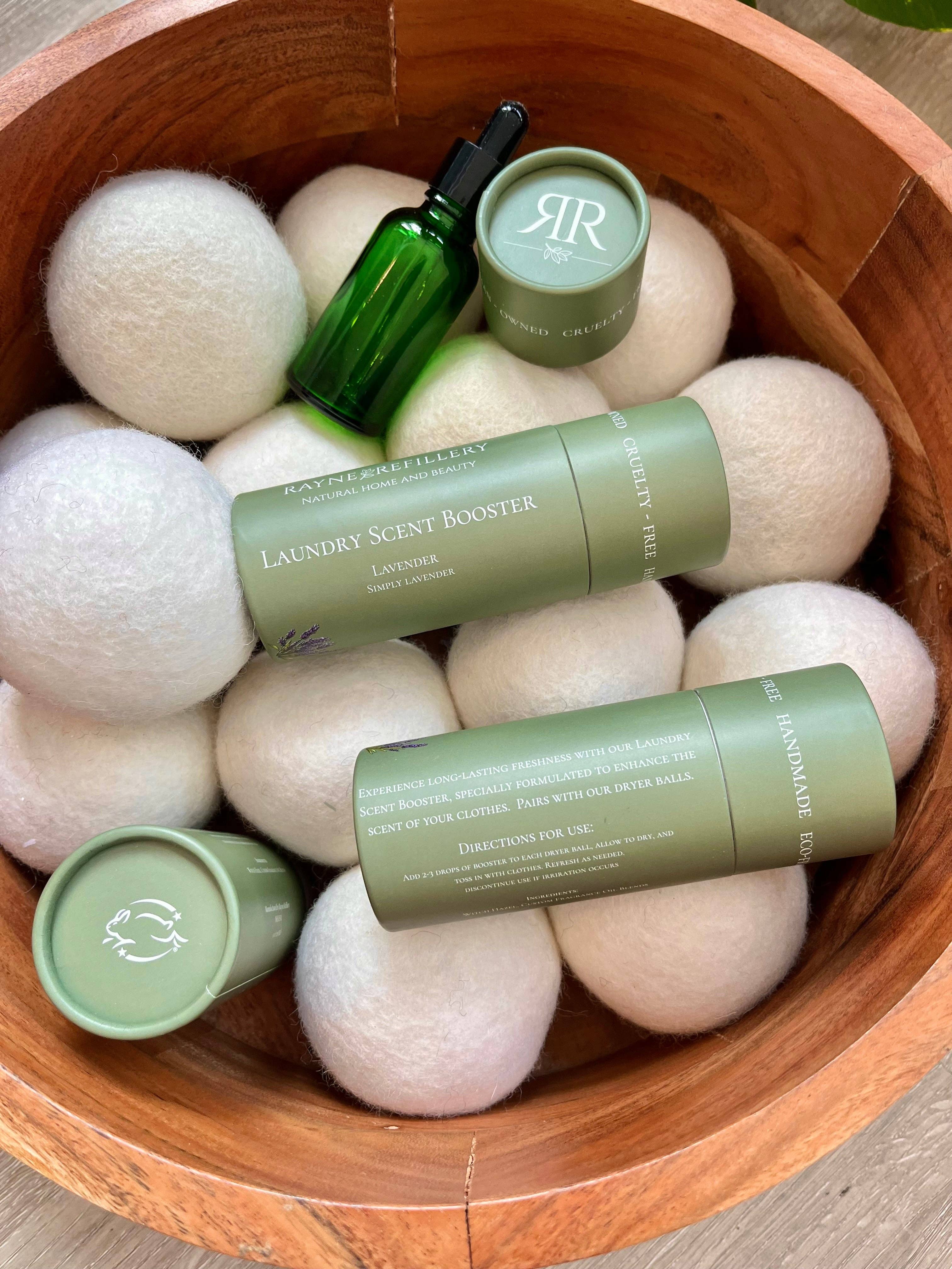 Rayne Refillery - Vente Feuilles assouplissantes - Booster de parfum pour linge longue durée0