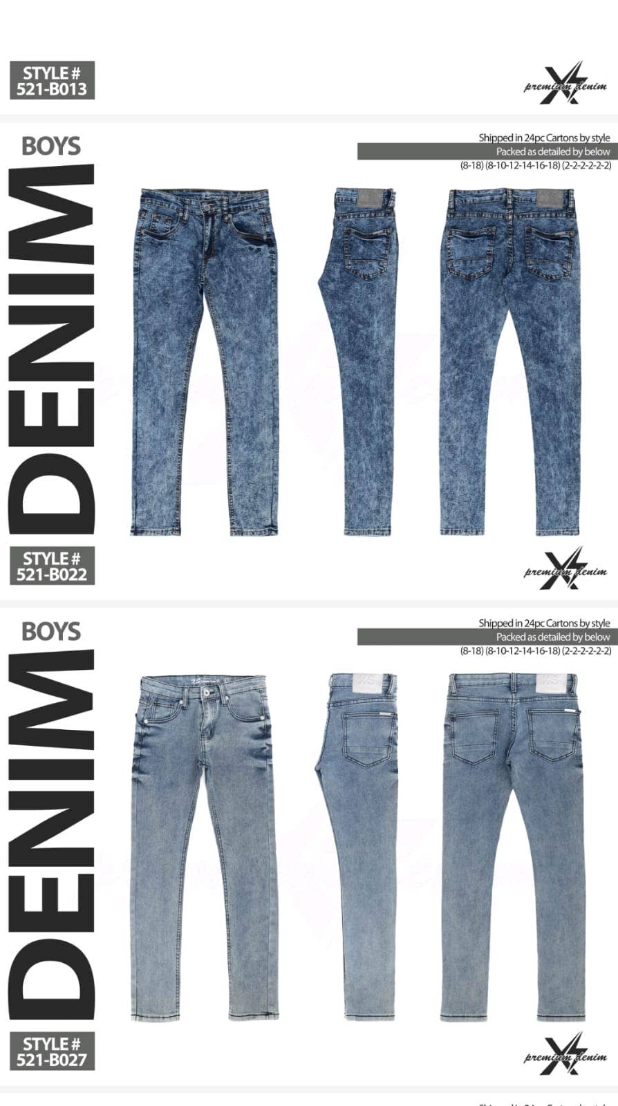 D&T Co. - Wholesale Jeans - Kids - Denim Pants All Colours and Sizes3