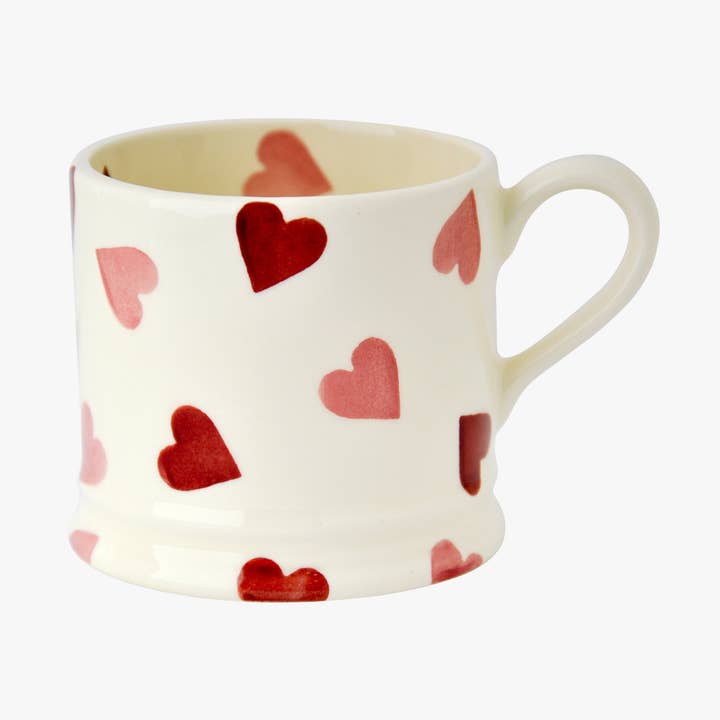 Pink Hearts Small Mug for wholesale by Emma Bridgewater