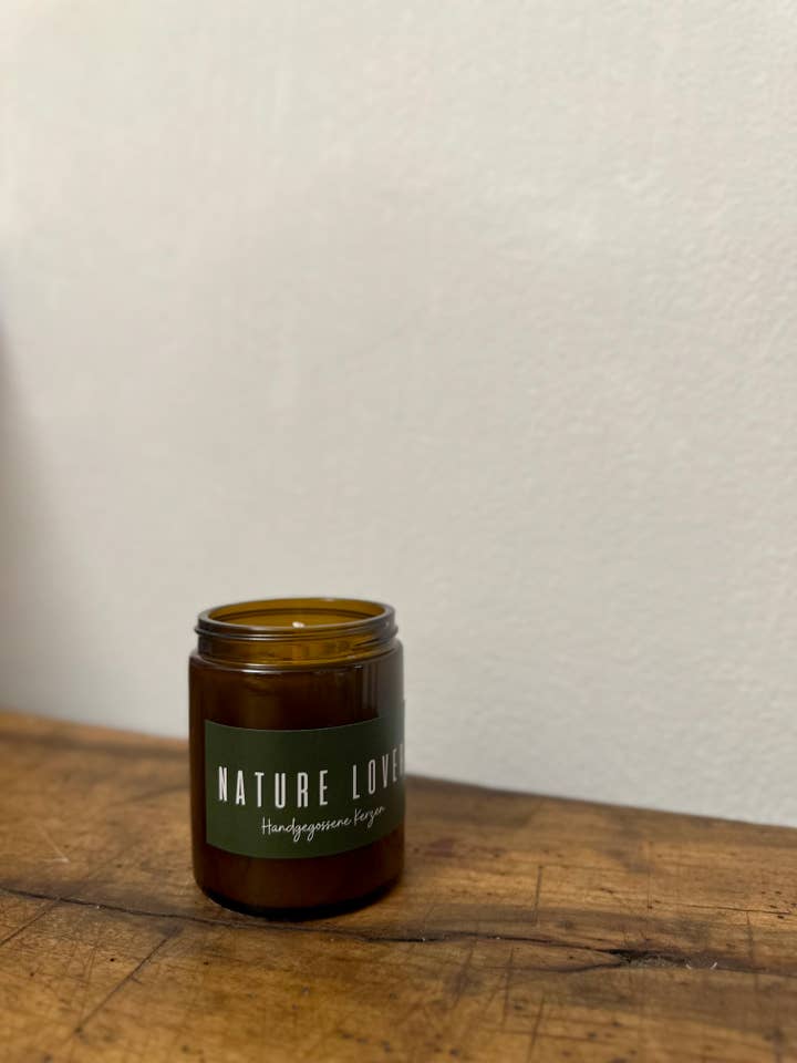 Kerze im Glas "Herbstwald" für den Großhandel von Nature Lover