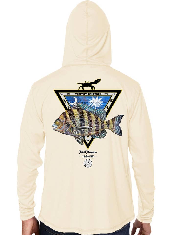 Men's South Carolina Sheepshead Sandbar Performance Hoodie for wholesale on Faire0