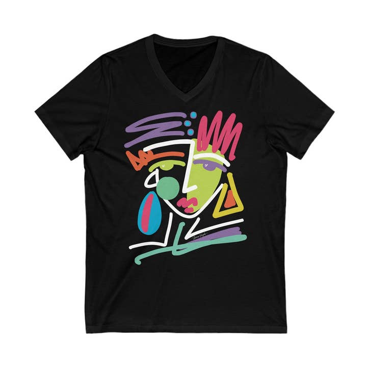 Amelia ART Shirt Graphic Tee Original Art for wholesale by THERESA DELGADO