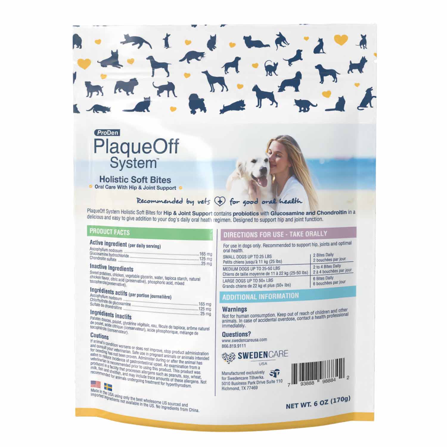 ProDen PlaqueOff - Wholesale Pet Supplement - Dog - ProDen PlaqueOff System® Holistic Soft Bites - Hip & Joint1