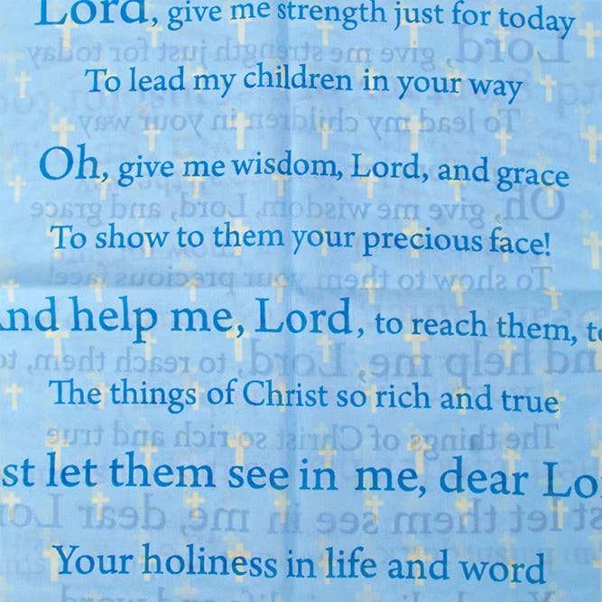 Hana - Wholesale Scarf - Women's - MOTHER'S PRAYER Religious Theme Infinity Scarf3