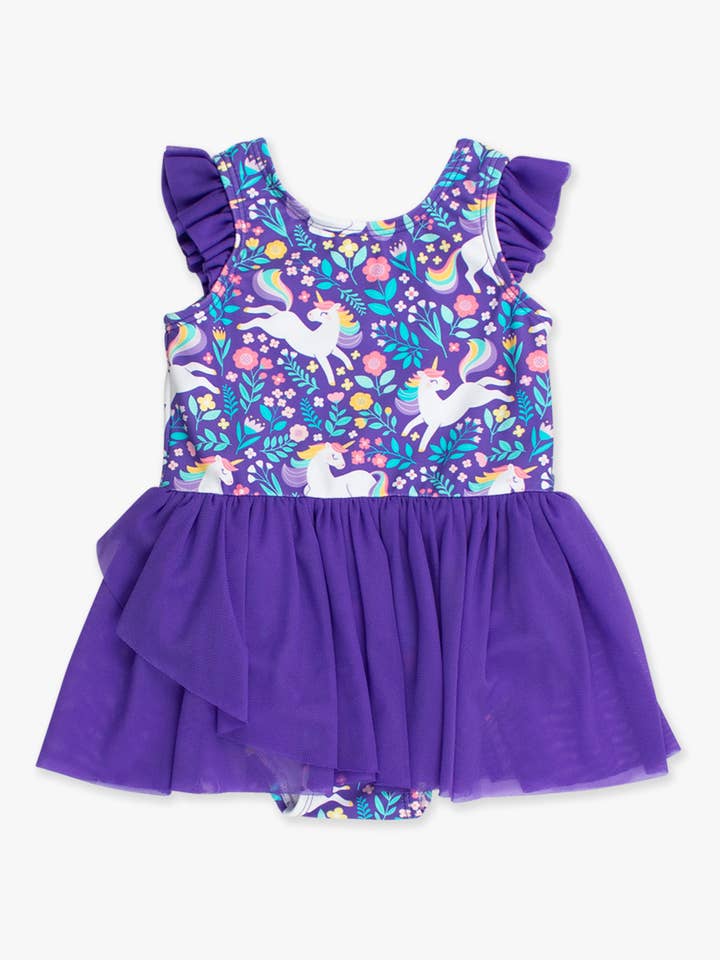 Blue Girls Unicorn Meadow Flutter Sleeve Dance & Gymnastics Leotard
for wholesale on Faire9